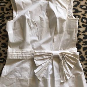 Kate Spade Peplum Top with bow